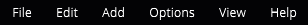 SOUNDWEAVER menu bar